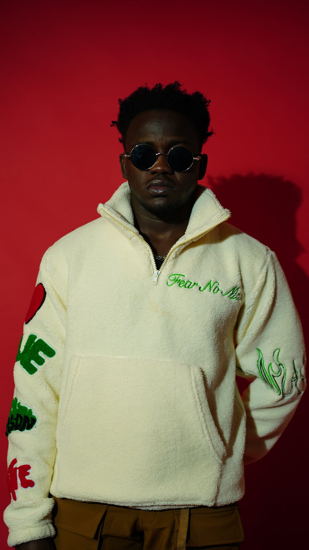 Excuses sherpa pullover