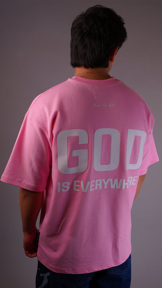 Believe Tee in Pink