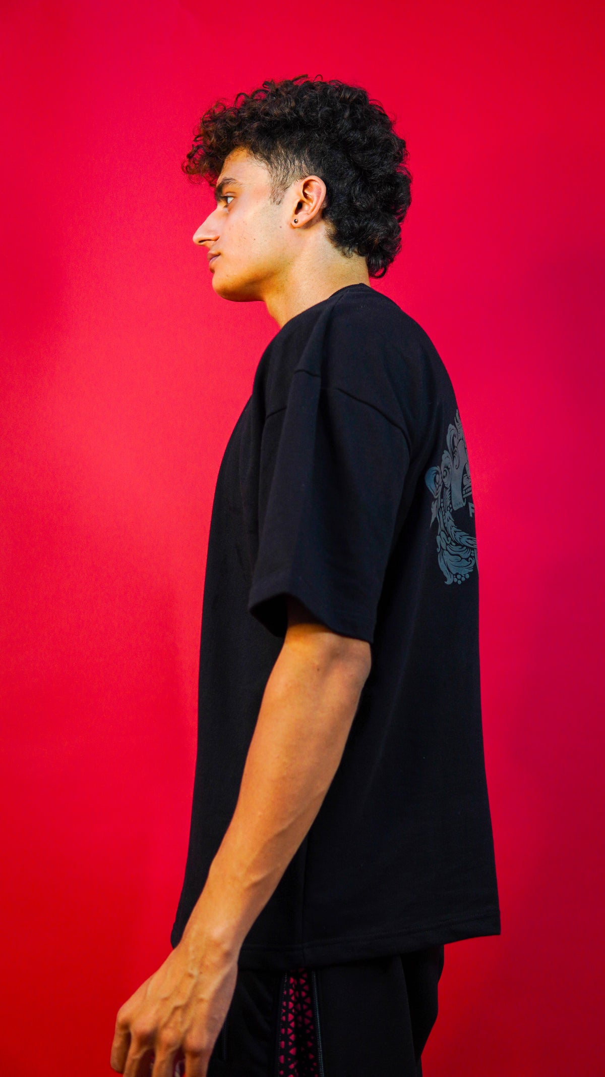 Black on Black Tee