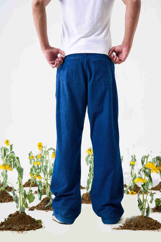 Indigo Corduroy Pants