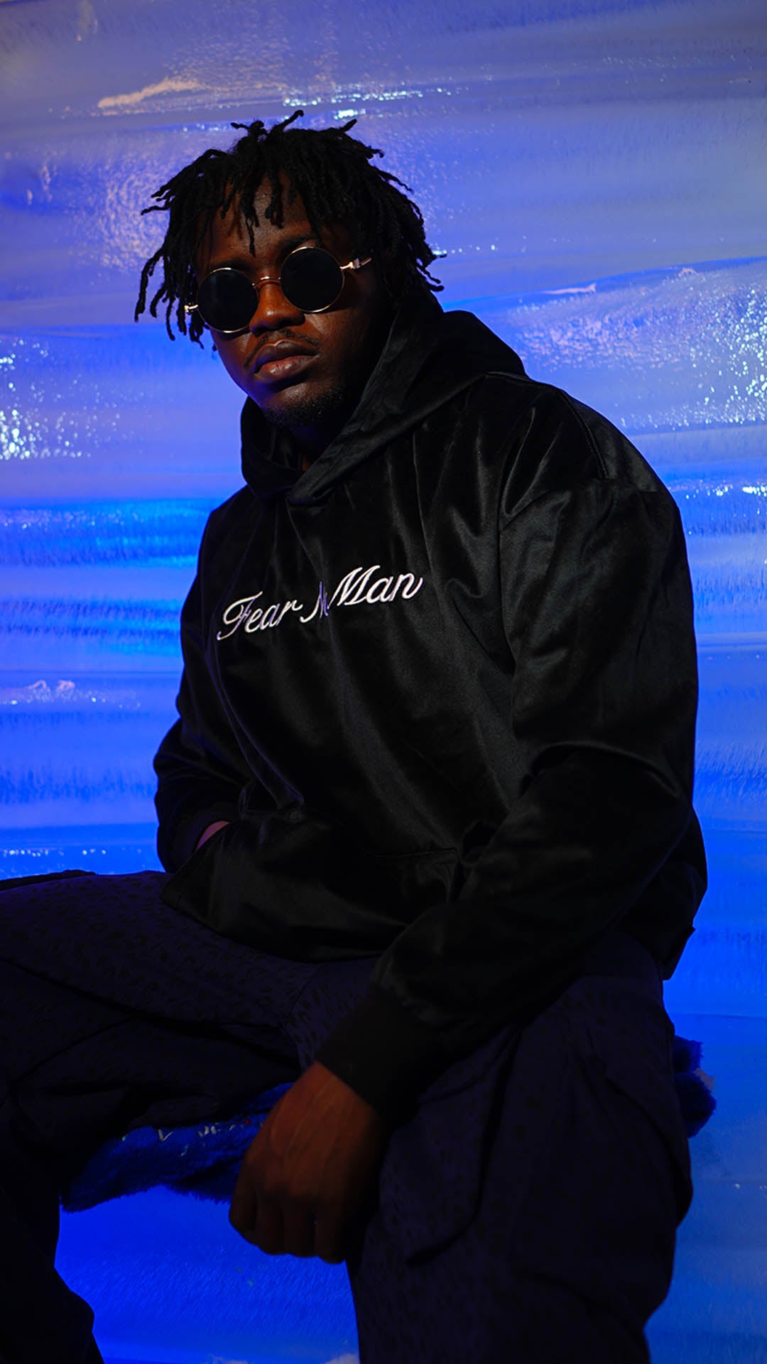 Black Velvet Hoodie