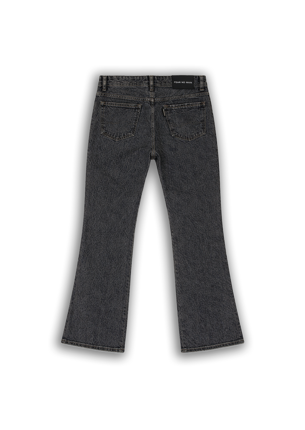 ACID WASHED BOOTCUT DENIM