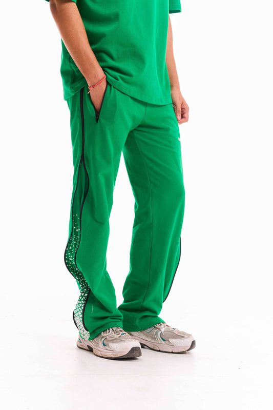 Green Horizon Track Pants