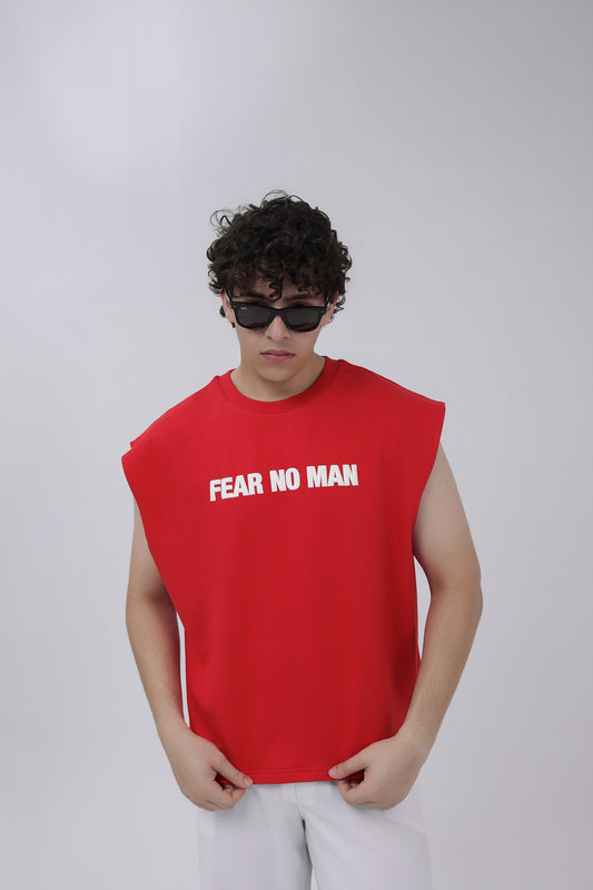 RED TANK TOP
