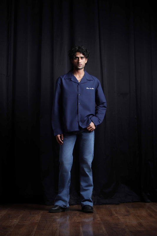 The Signature Shirt (Navy blue)