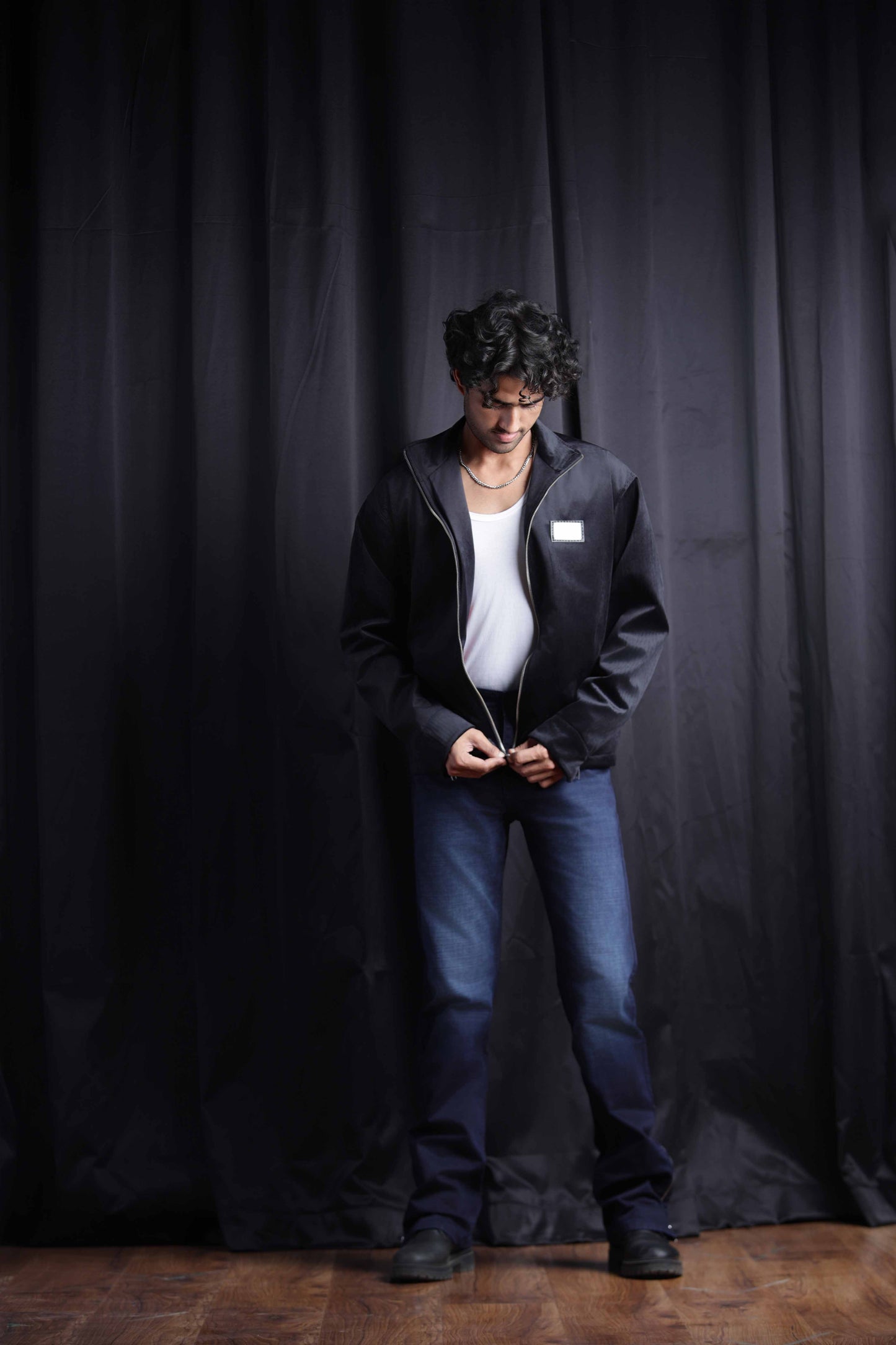 Shadowline Velvet Jacket