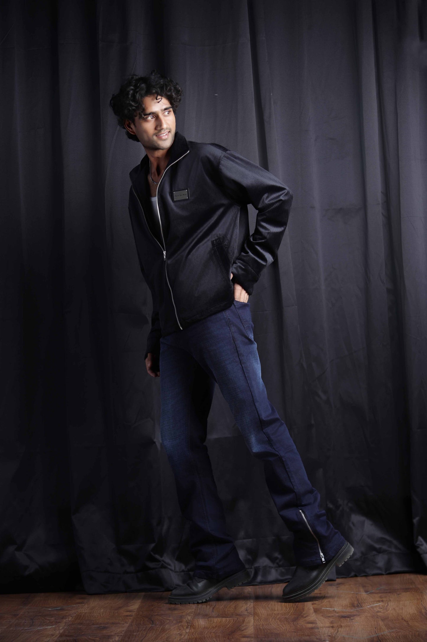 Shadowline Velvet Jacket