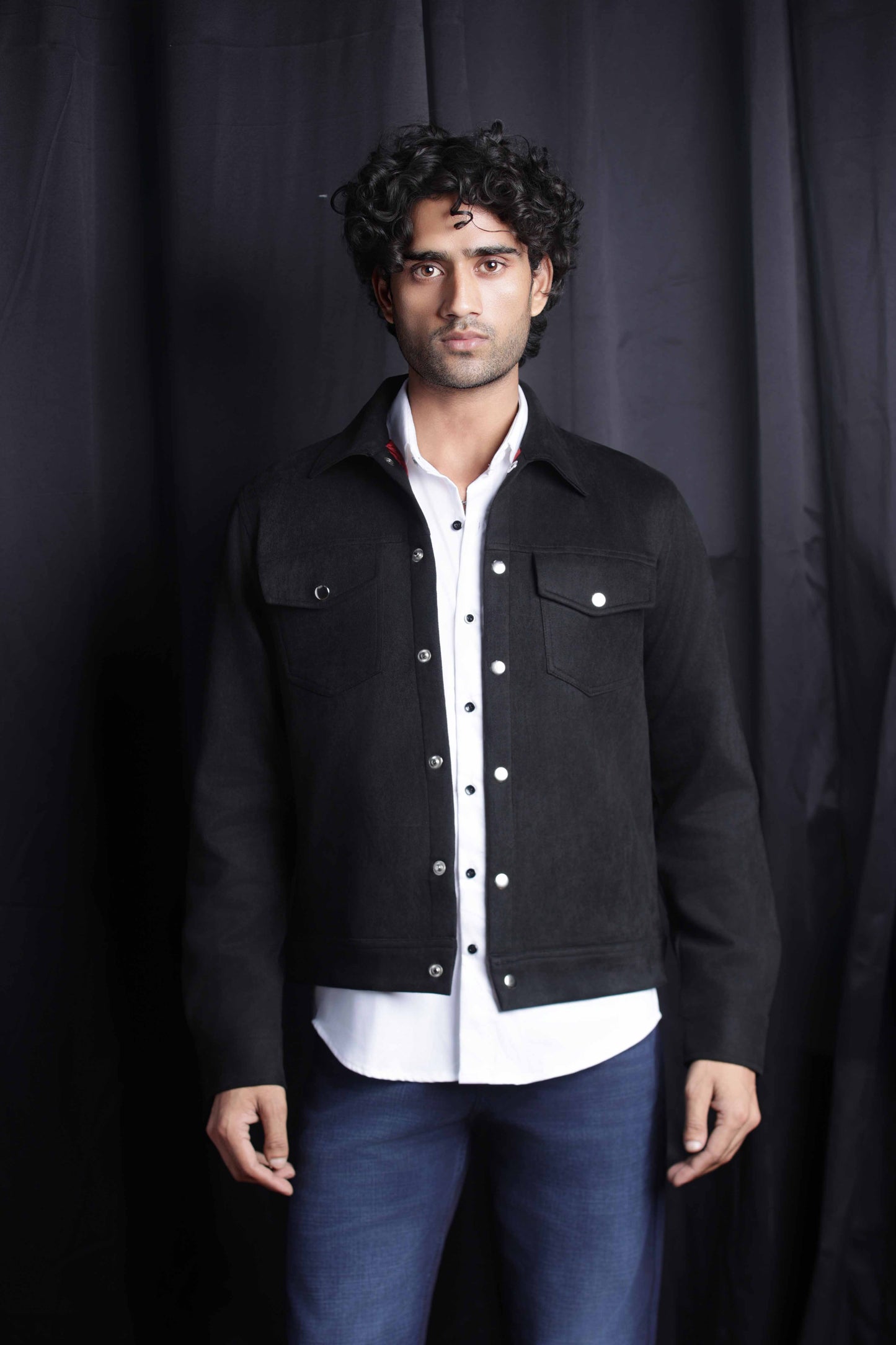 Date-Night Suede Jacket