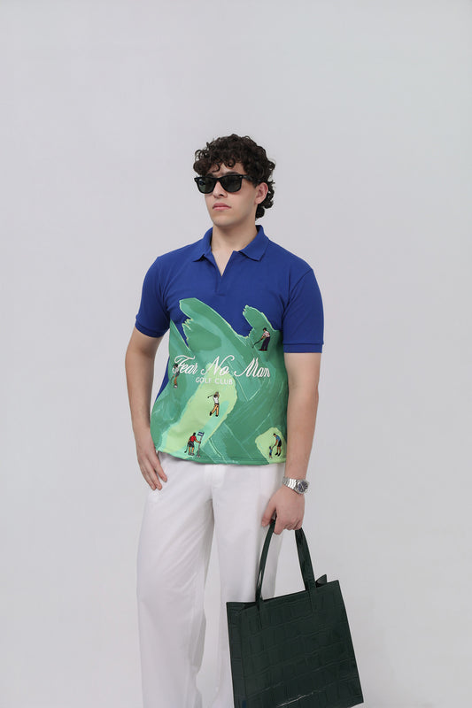 FAIRWAY POLO - BLUE
