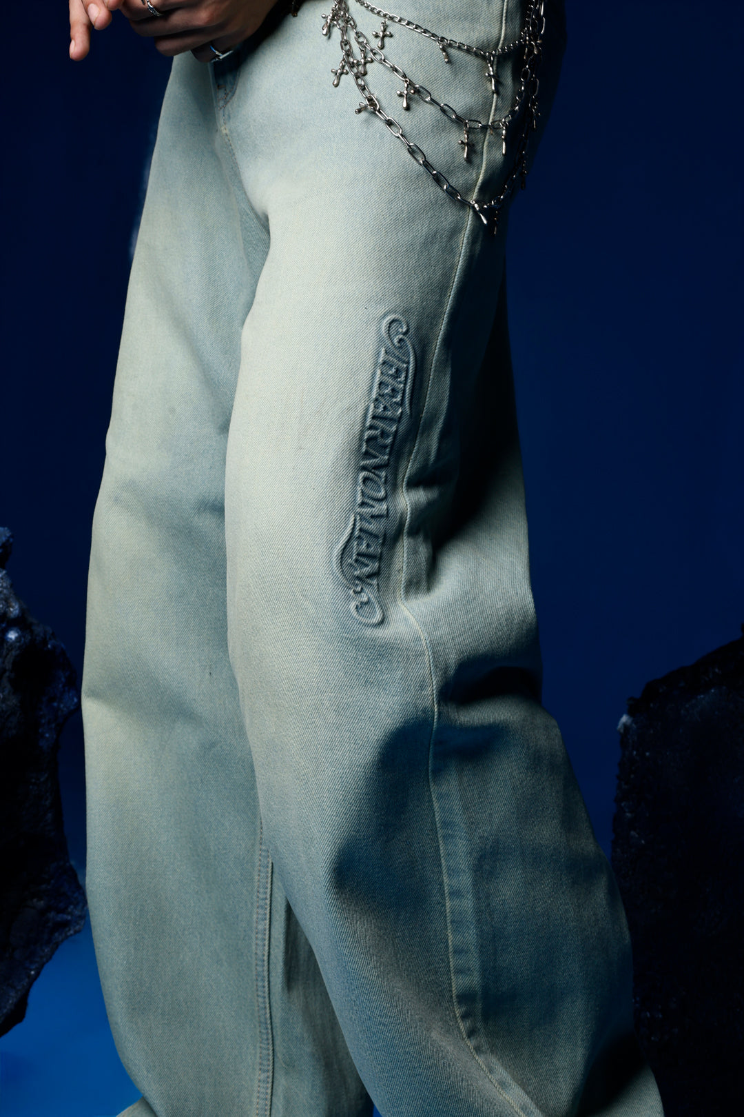 Vintage Wash Barrel Denim