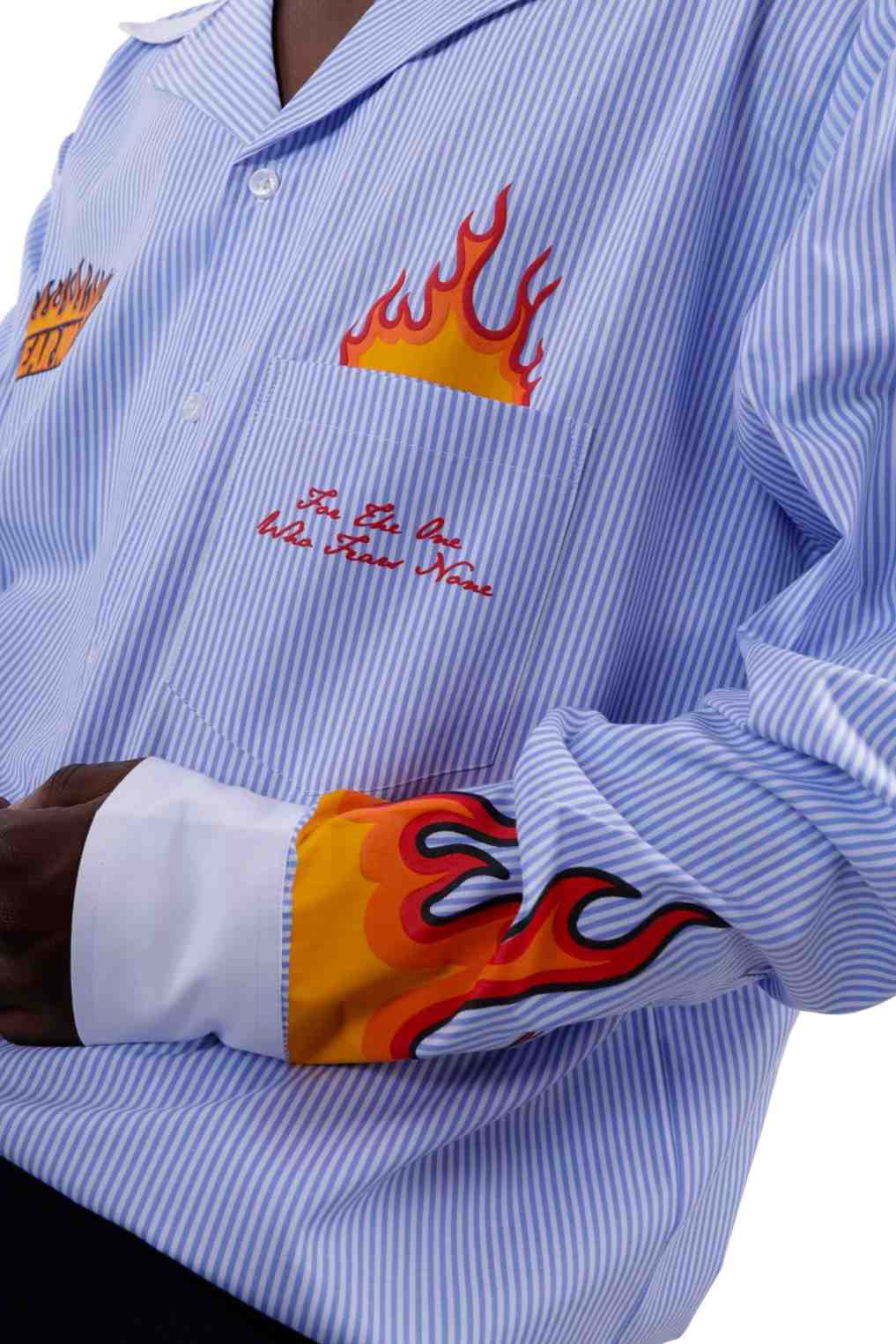 Tapasya Flame Stripe Shirt
