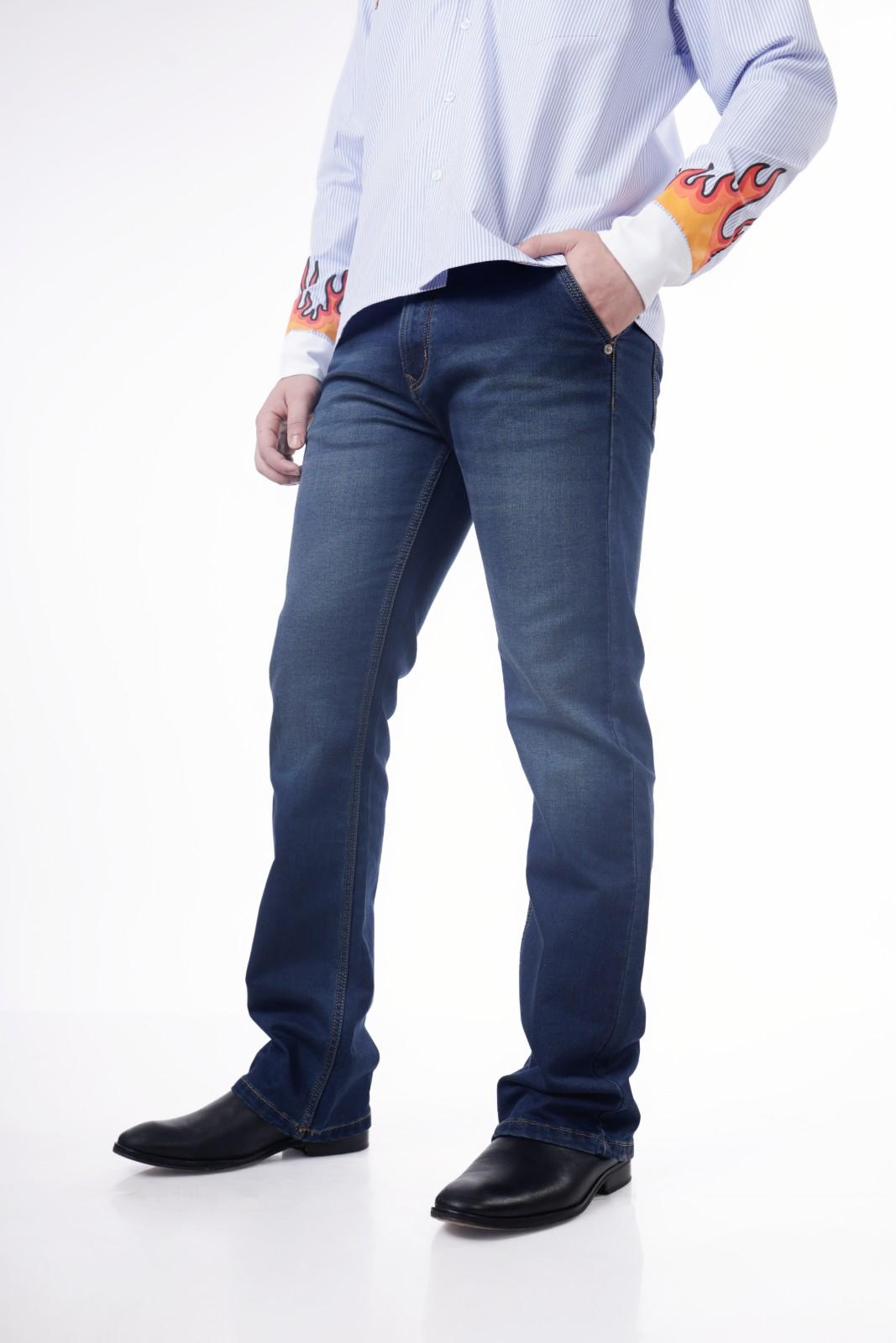 Daddy Bootcut Denims - light wash