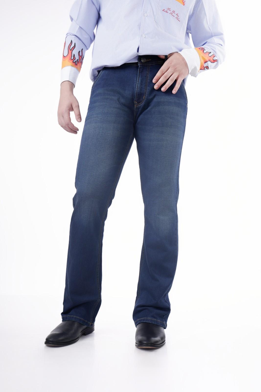 Daddy Bootcut Denims - light wash