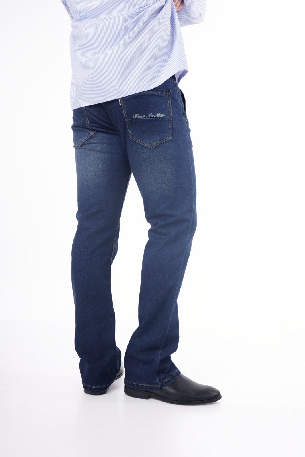 Daddy Bootcut Denims - light wash