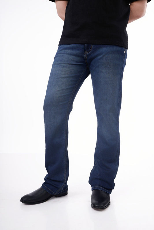 Daddy Bootcut Denim - Dark Wash