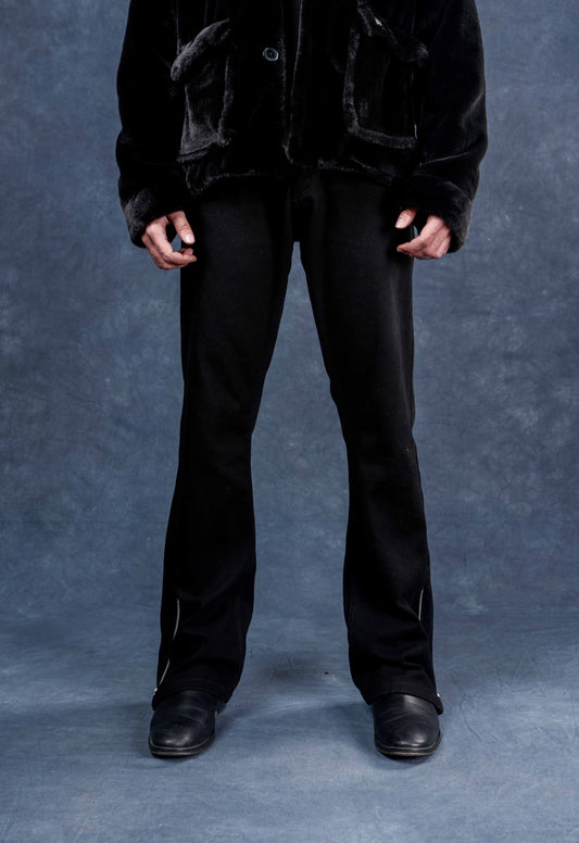 Black Edge Bootcut Denim