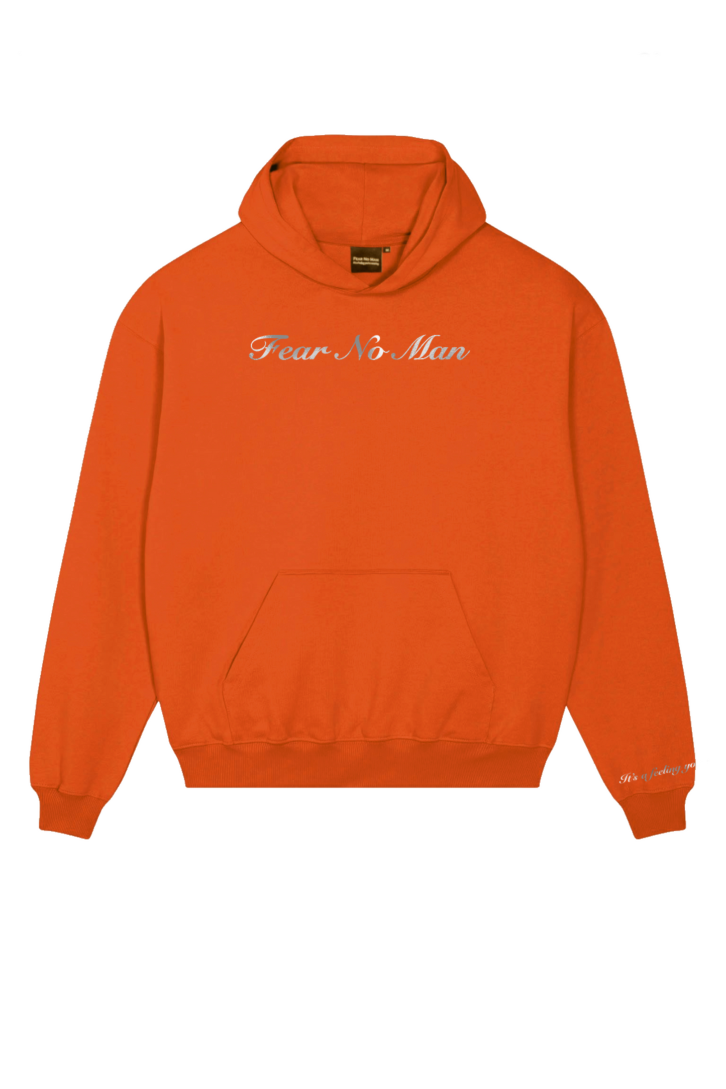 Basic orange Hoodie