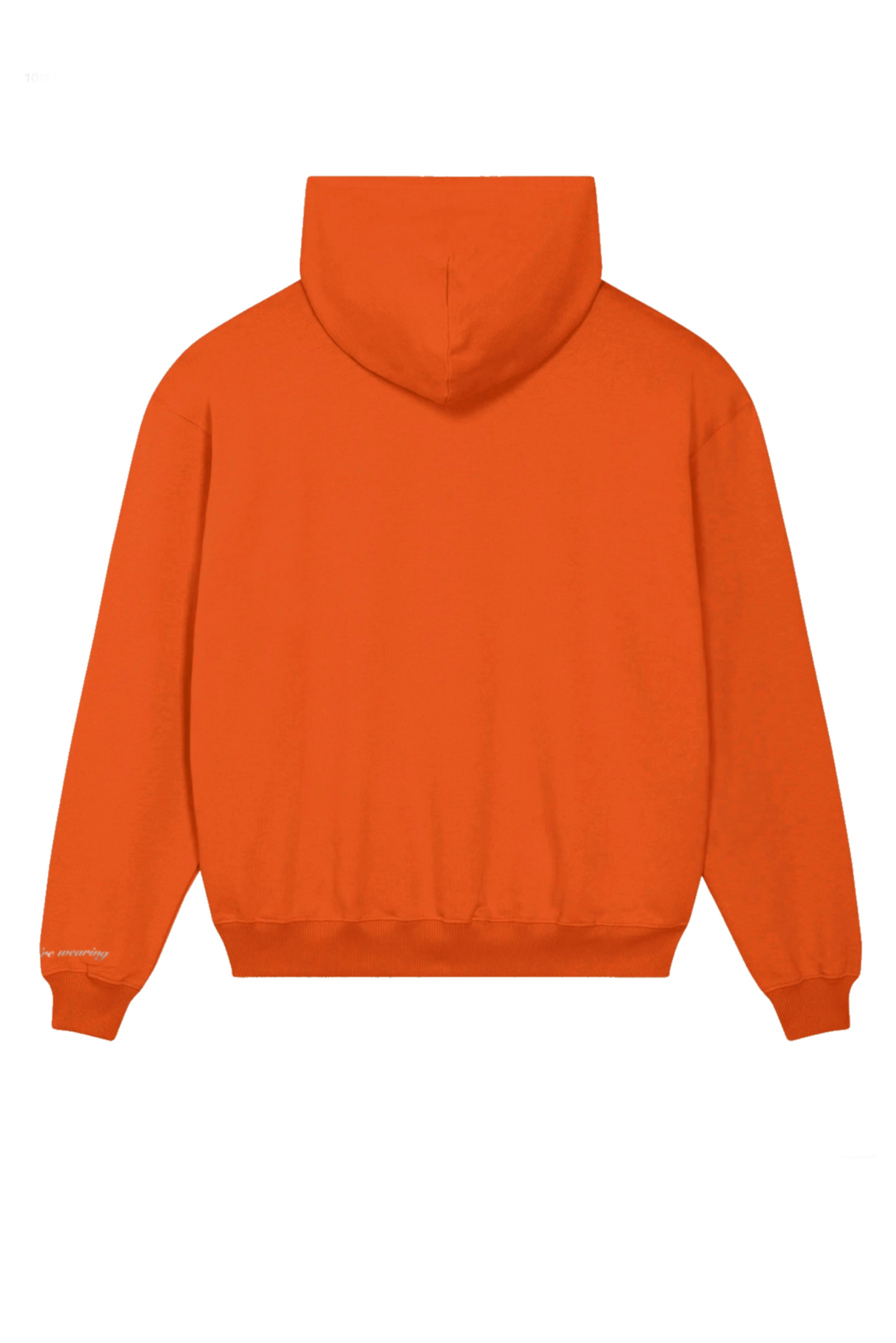 Basic orange Hoodie