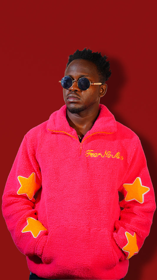 Pink Pomelo sherpa Pullover