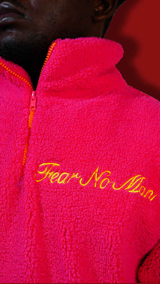 Pink Pomelo sherpa Pullover