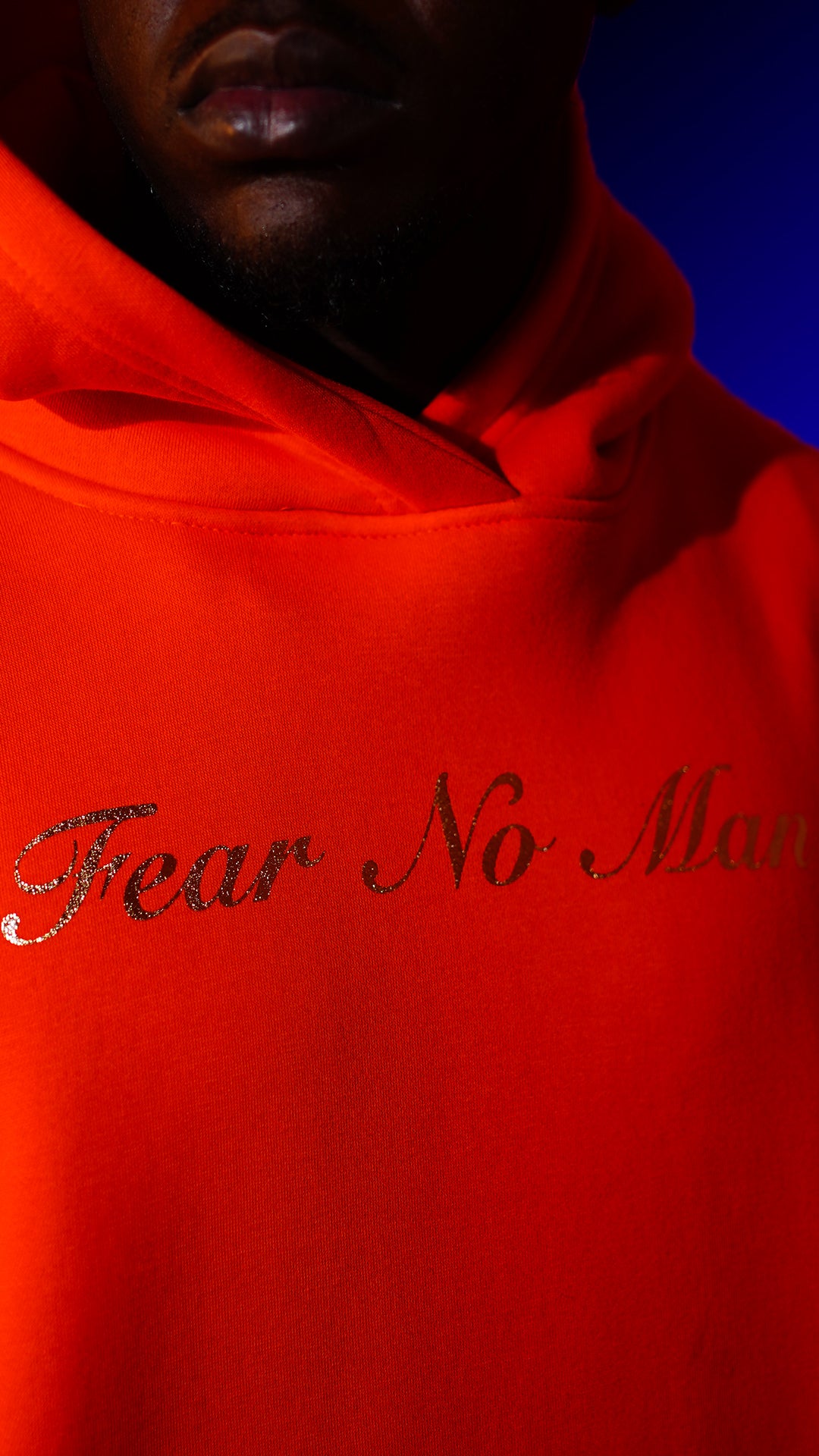 Basic orange Hoodie