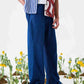 Indigo Corduroy Pants