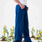 Indigo Corduroy Pants