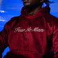 Red Wine Velvet Hoodie