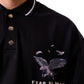 In The Air OverSized Polo Tee (Black)
