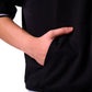 In The Air OverSized Polo Tee (Black)