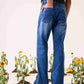 Cloud Wash Indigo Bootcut Denim