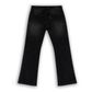 BLACK WASHED BOOTCUT DENIM