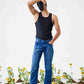 Cloud Wash Indigo Bootcut Denim
