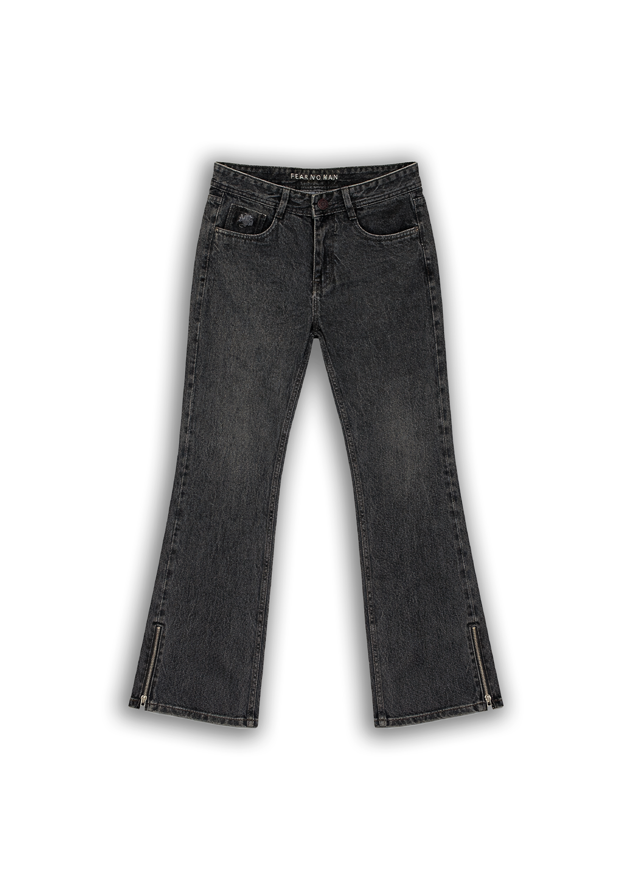 ACID WASHED BOOTCUT DENIM