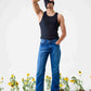 Cloud Wash Indigo Bootcut Denim