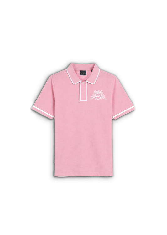 CREST POLO - PINK