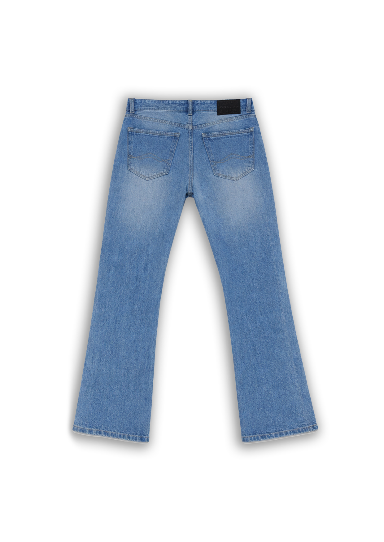 BLUE WASHED BOOTCUT DENIM