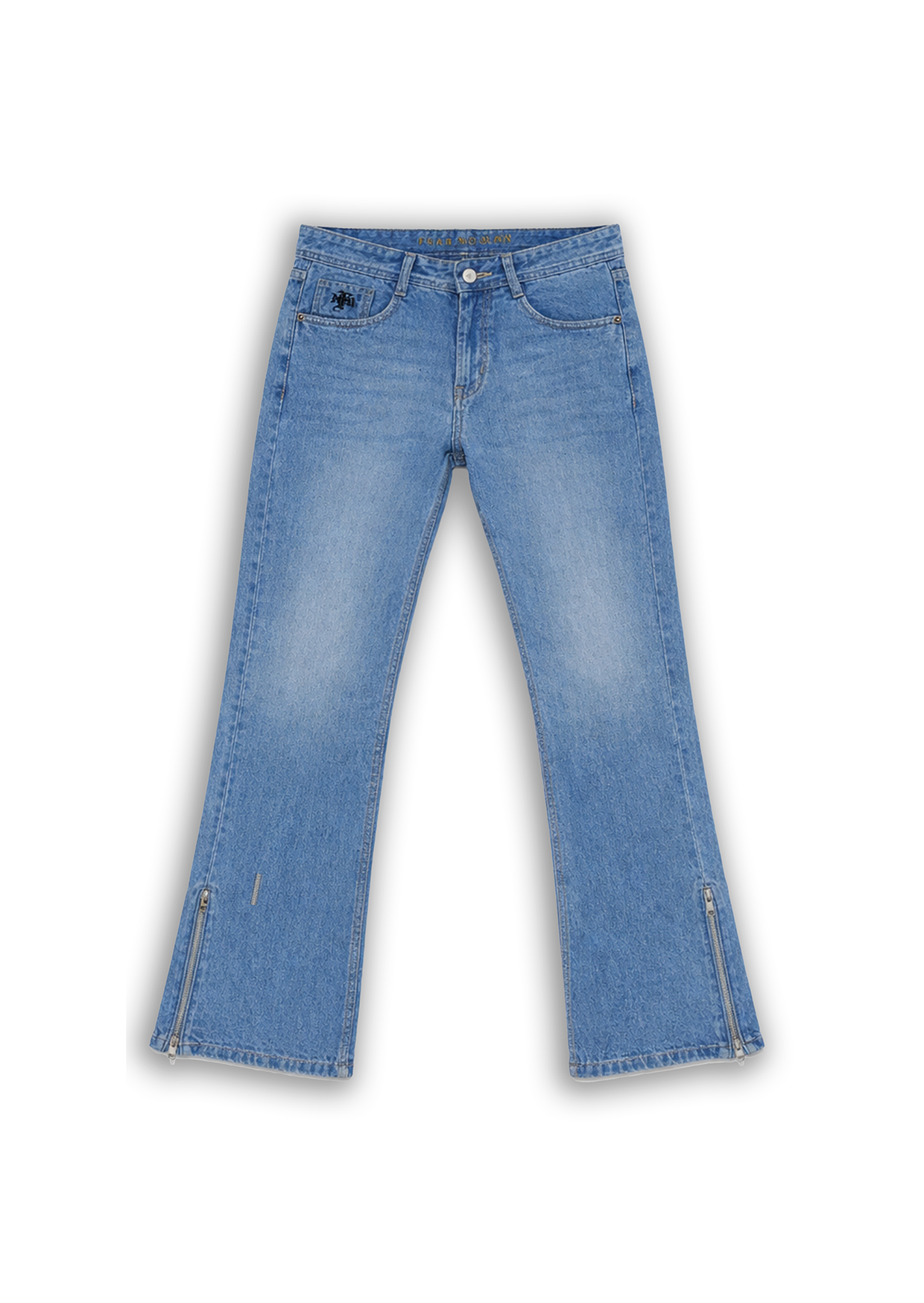 BLUE WASHED BOOTCUT DENIM