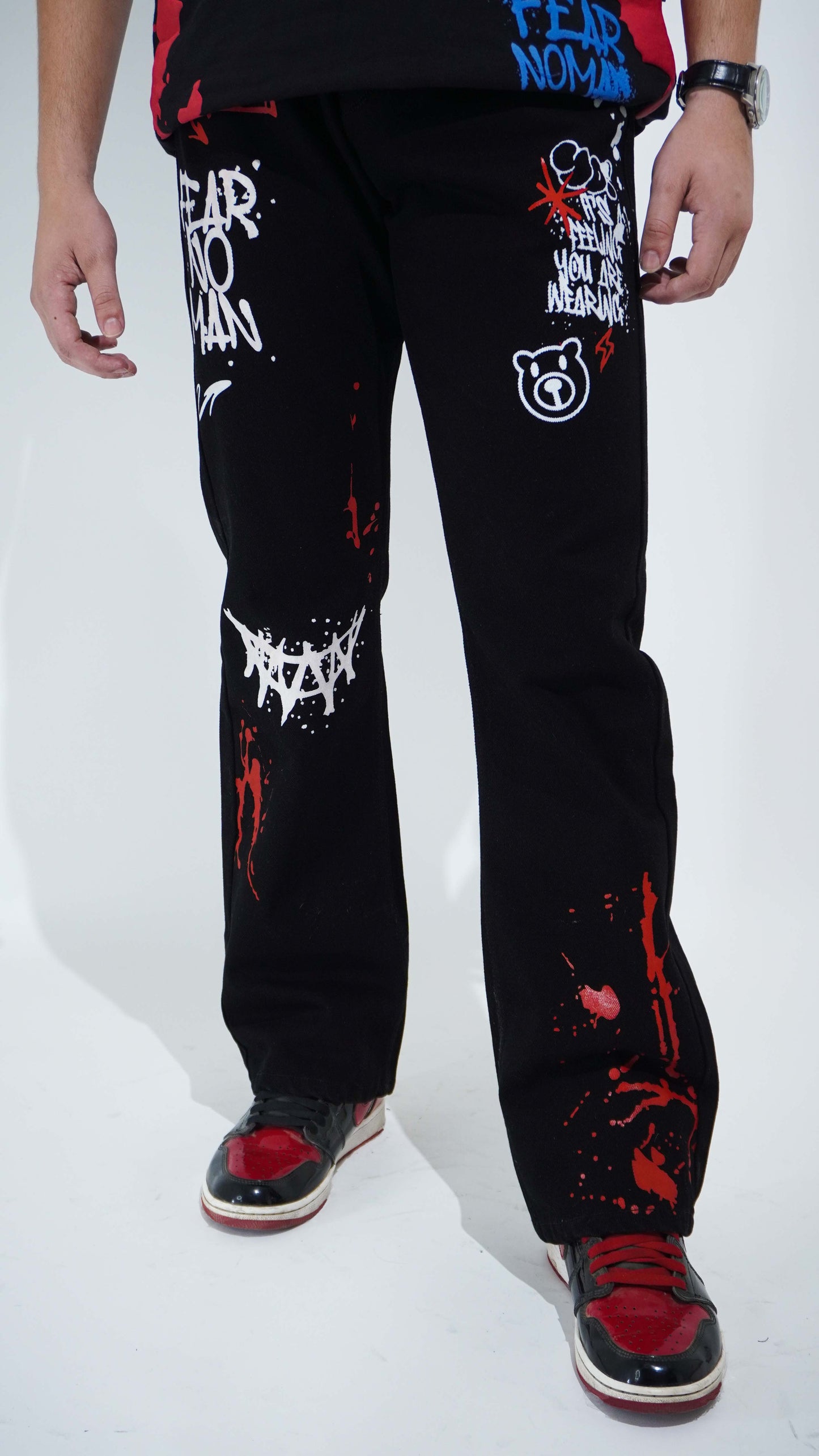 Graffiti Bootcut Denims