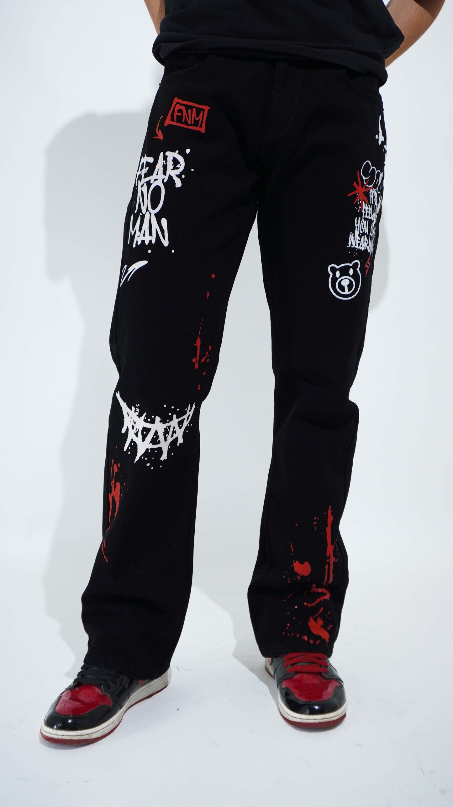 Graffiti Bootcut Denims