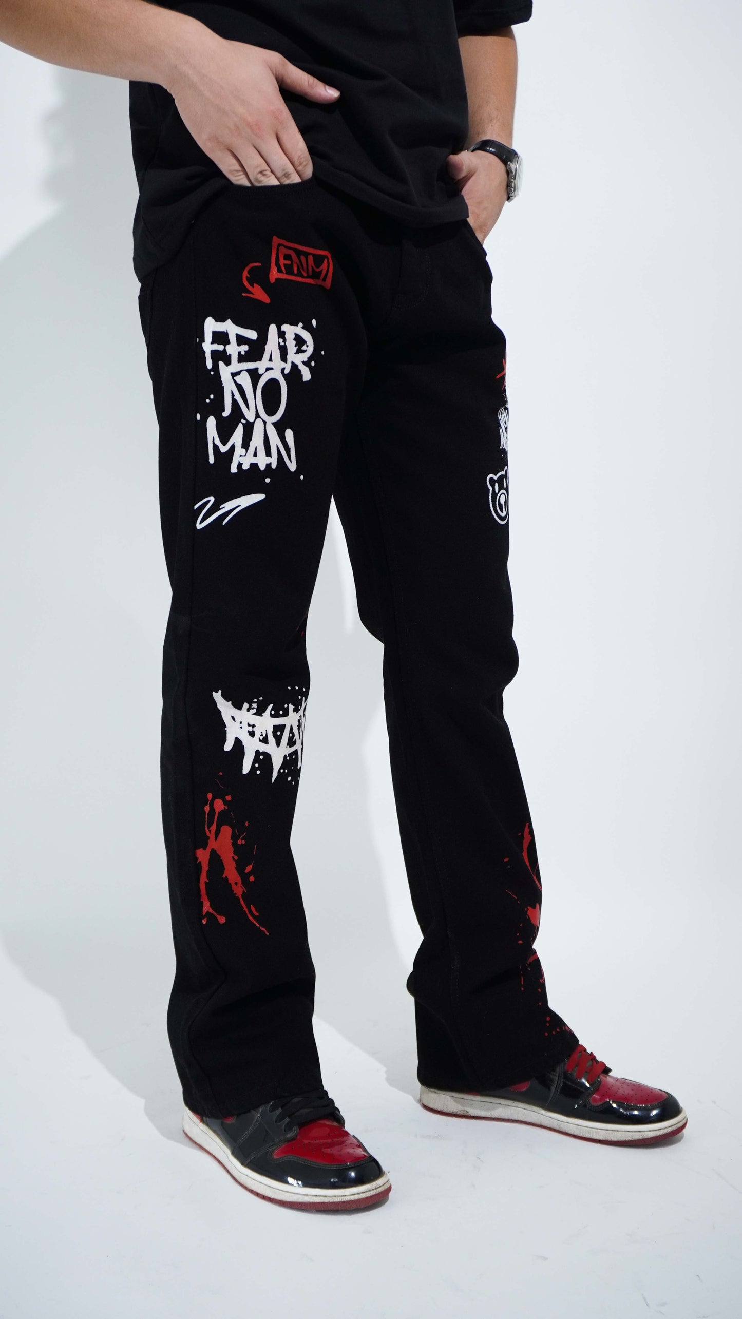 Graffiti Bootcut Denims