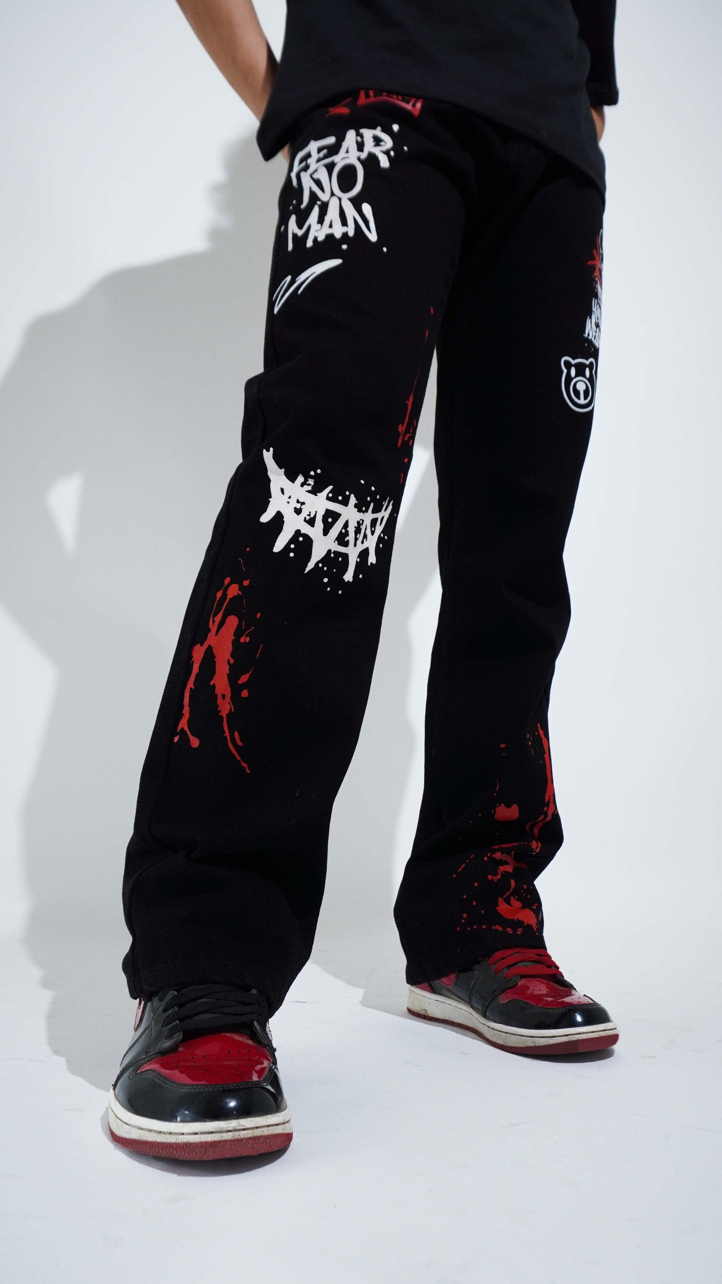 Graffiti Bootcut Denims