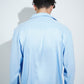 Blue Satin Shirt