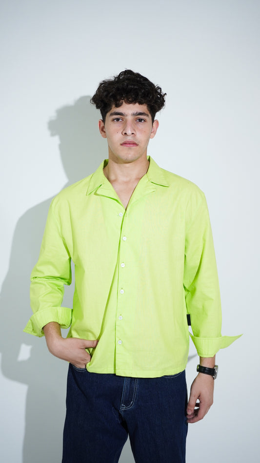 Solid Green Shirt