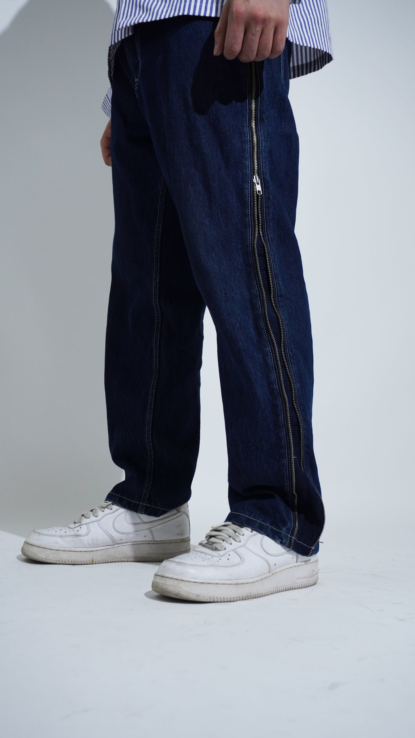 Sidesweep Denims (Blue)