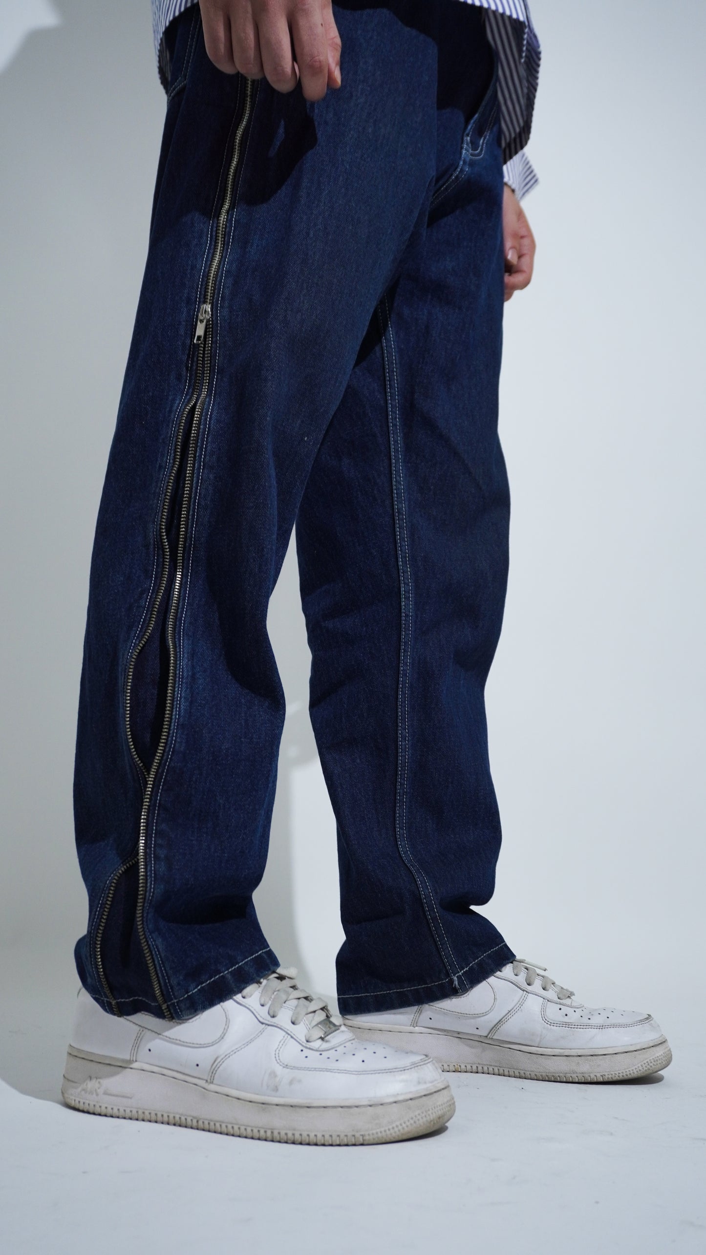 Sidesweep Denims (Blue)