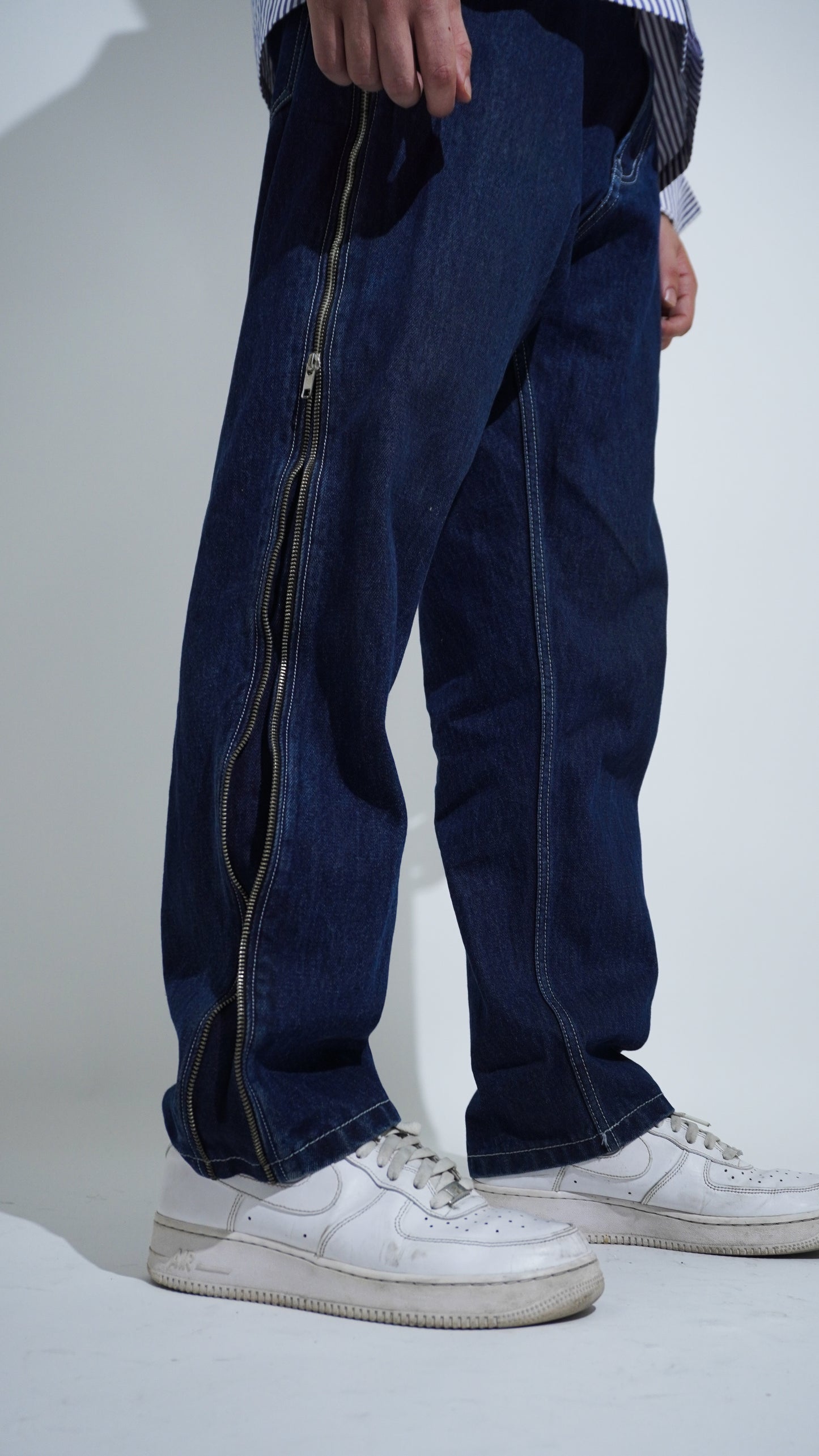 Sidesweep Denims (Blue)