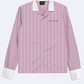 Confidence Stripe Shirt (Soft pink)