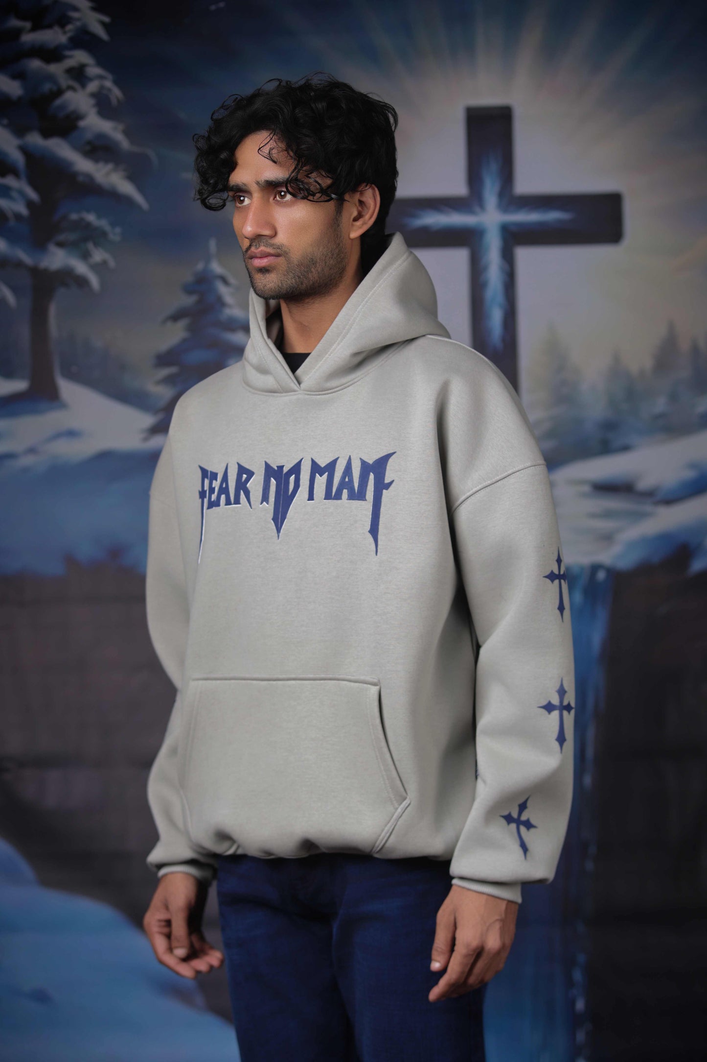 ETERNAL MARK HOODIE (GREY)