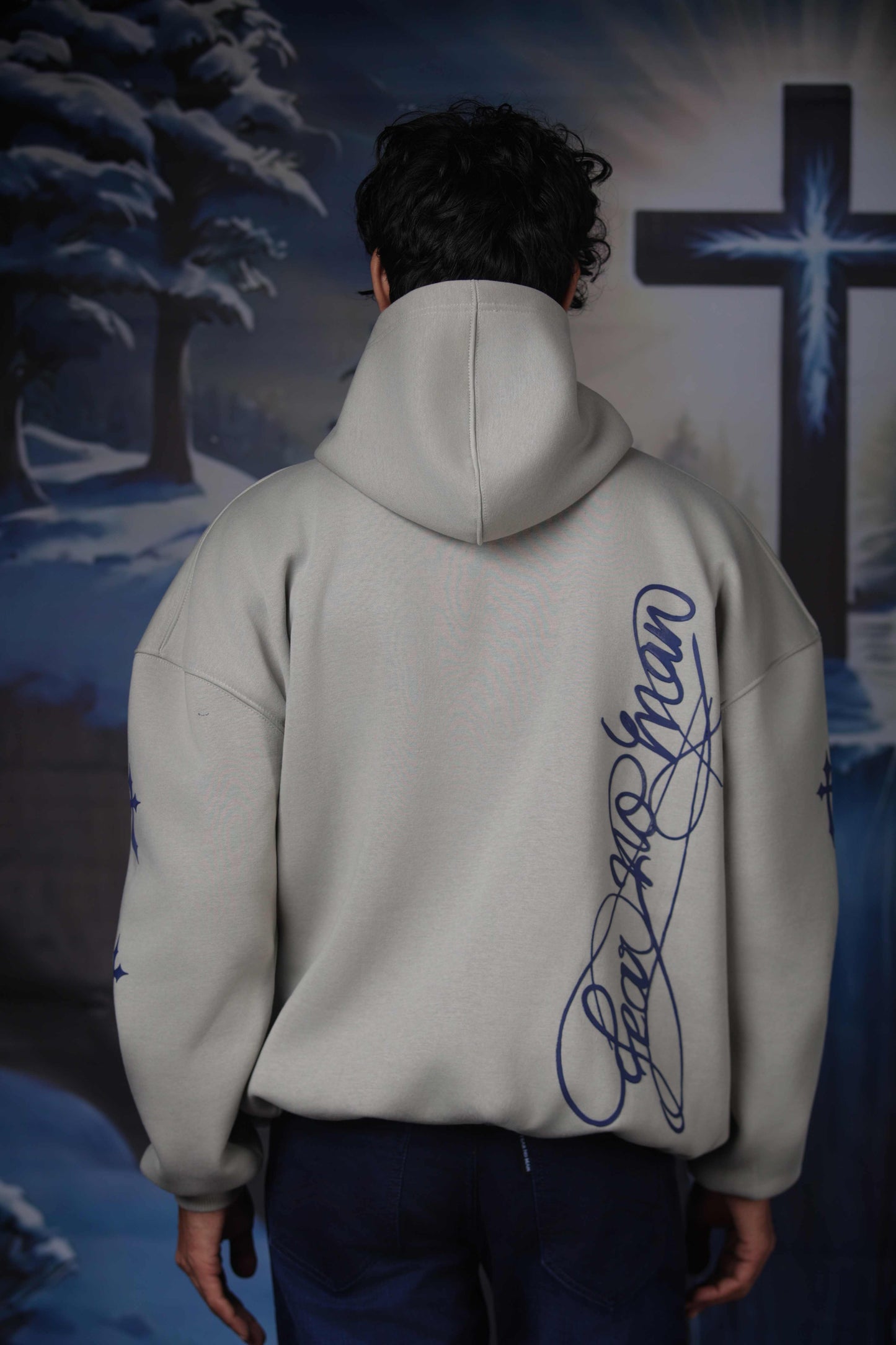 ETERNAL MARK HOODIE (GREY)